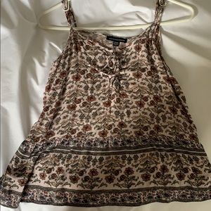 Patterned tank top